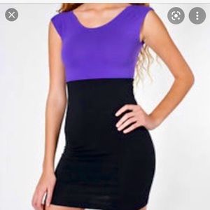 American Apparel Color-block dress